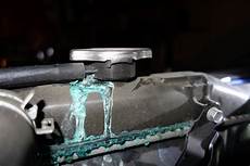 Leaking radiator